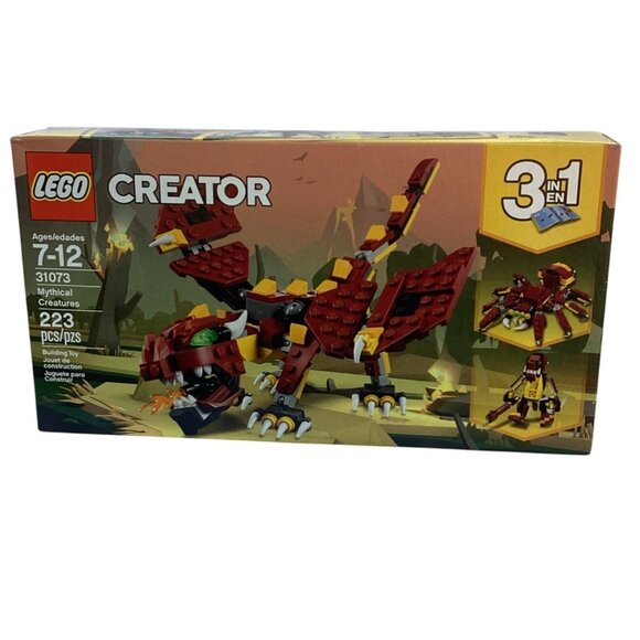 Lego | Toys | Lego Creator 373 Mythical Creatures 3in1 Set New Sealed ...